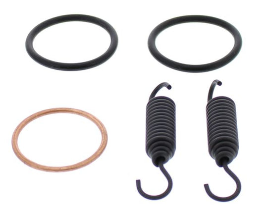 Exhaust manifold gasket Kawasaki KX 65 2000–2020, Suzuki RM 65 2003–2005 (with springs and O‑rings)