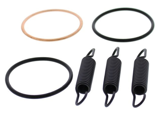 Exhaust manifold gasket Kawasaki KX 250 1987–1994, KX 500 1986–2004 (with springs and O‑rings)