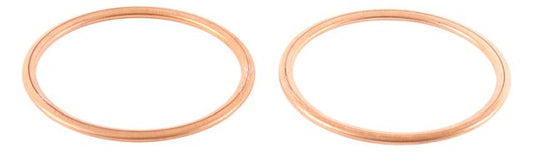 Exhaust manifold gasket Kawasaki VN 1700 2009–2021, VN 1600 2002–2008, VN 1500 1987–2008, VN 750 Vulcan 1986–2006, Suzuki VZ 1600 2004–2005 (set of 2)