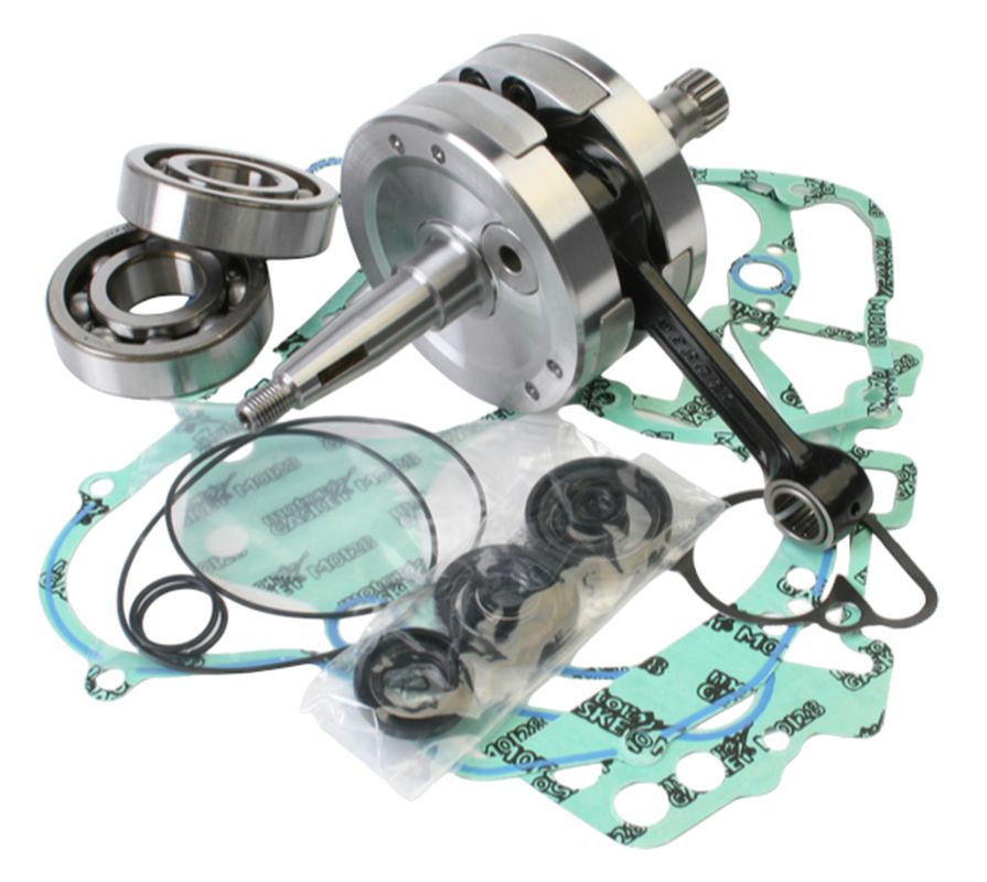 Crankshaft Suzuki RM 125 2001–2003 (with bearings, seals and bottom‑end gasket set)