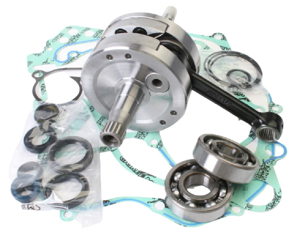 Crankshaft Suzuki RM 125 2004–2010 (with bearings, seals and bottom‑end gasket set)