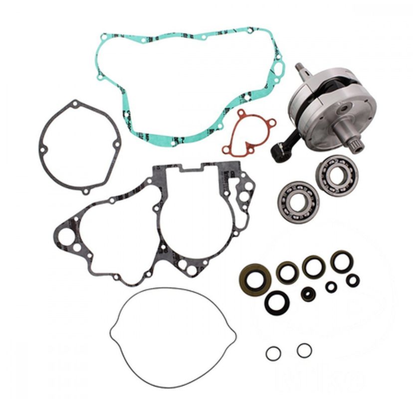 Crankshaft Suzuki RM 250 2003–2004 (with bearings, seals and bottom‑end gasket set)