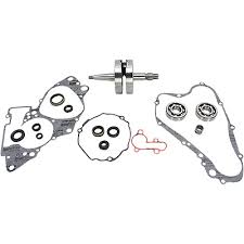 Crankshaft Suzuki RM 85 2002–2020 (with bearings, seals and bottom‑end gasket set)