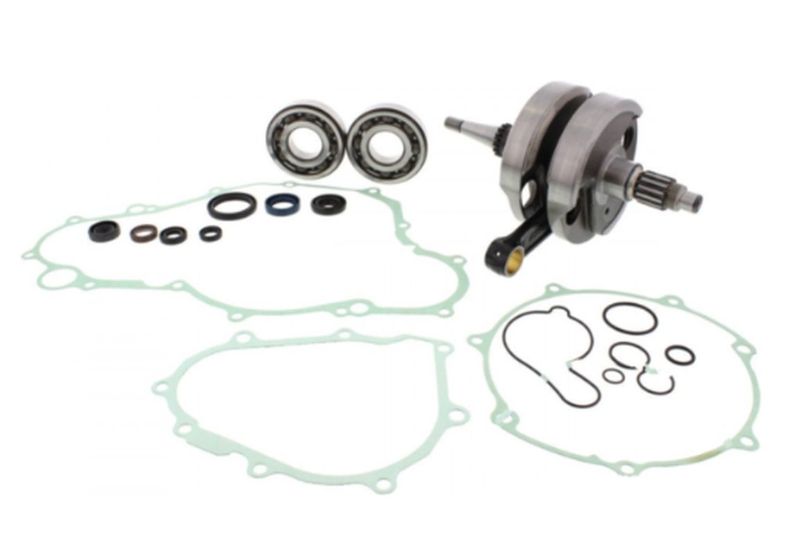 Crankshaft Yamaha YZ 450 F 2003–2005 (with bearings, seals and bottom‑end gasket set)