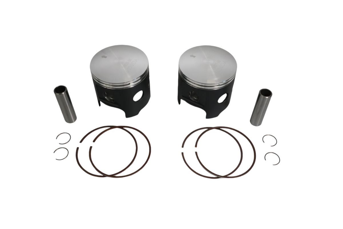 Piston kit (jet ski) Kawasaki JS 550 SX 1982–1995 (STD Ø74.88 mm) (wrist‑pin 16 mm)