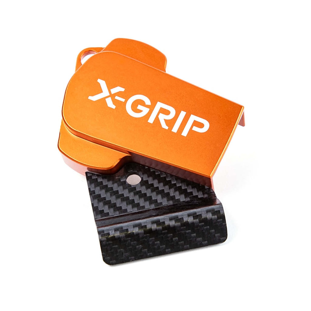 TBI protector – KTM SX/EXC 2023–, Husqvarna TC/TE 2024–, GasGas EC/MC 2024–, orange