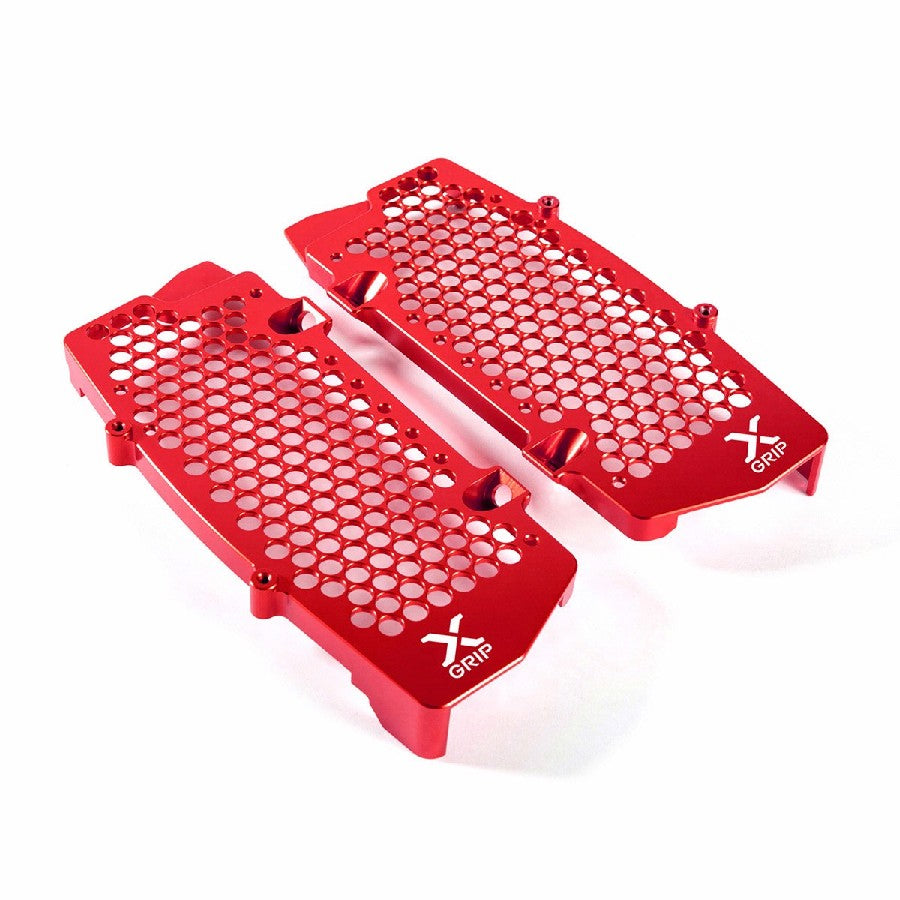 Radiator guards (set) – KTM EXC/EXC‑F, Husqvarna TE/FE 2020–, KTM SX/SX‑F, Husqvarna TC/FC 2020–, GasGas EC/EC‑F, MC/MC‑F 2021–, red