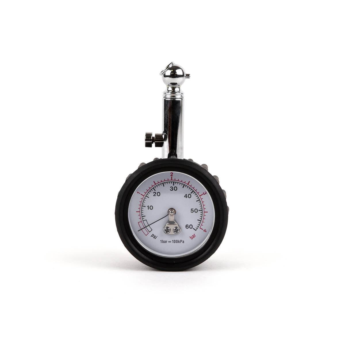Analog pressure gauge 0–6 PSI, 0–4 bar