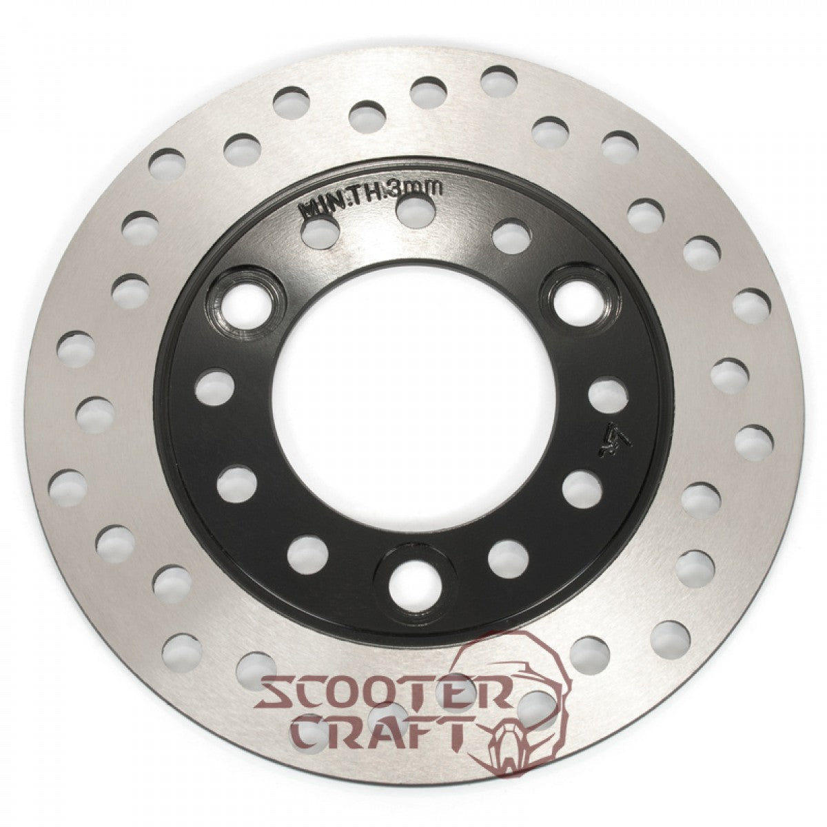 Brake disc (rotor) 160 mm, Keeway Hurricane 50 2T, Hurricane 90, genuine