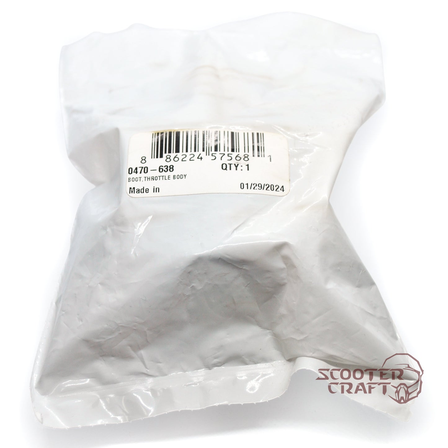 Throttle Body Boot Arctic Cat Thundercat 1000 4x4 Automatic, 1000s H2 EFI, Alterra TRV 1000 XT EPS, genuine