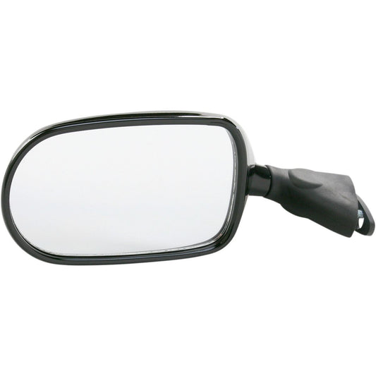 MIRROR SUZUKI GSX-S750 15, SV650S 99-02 LEFT (OEM:56600-19F00) BLACK (ORIGINAL STYLE, HOMOLOGATED)