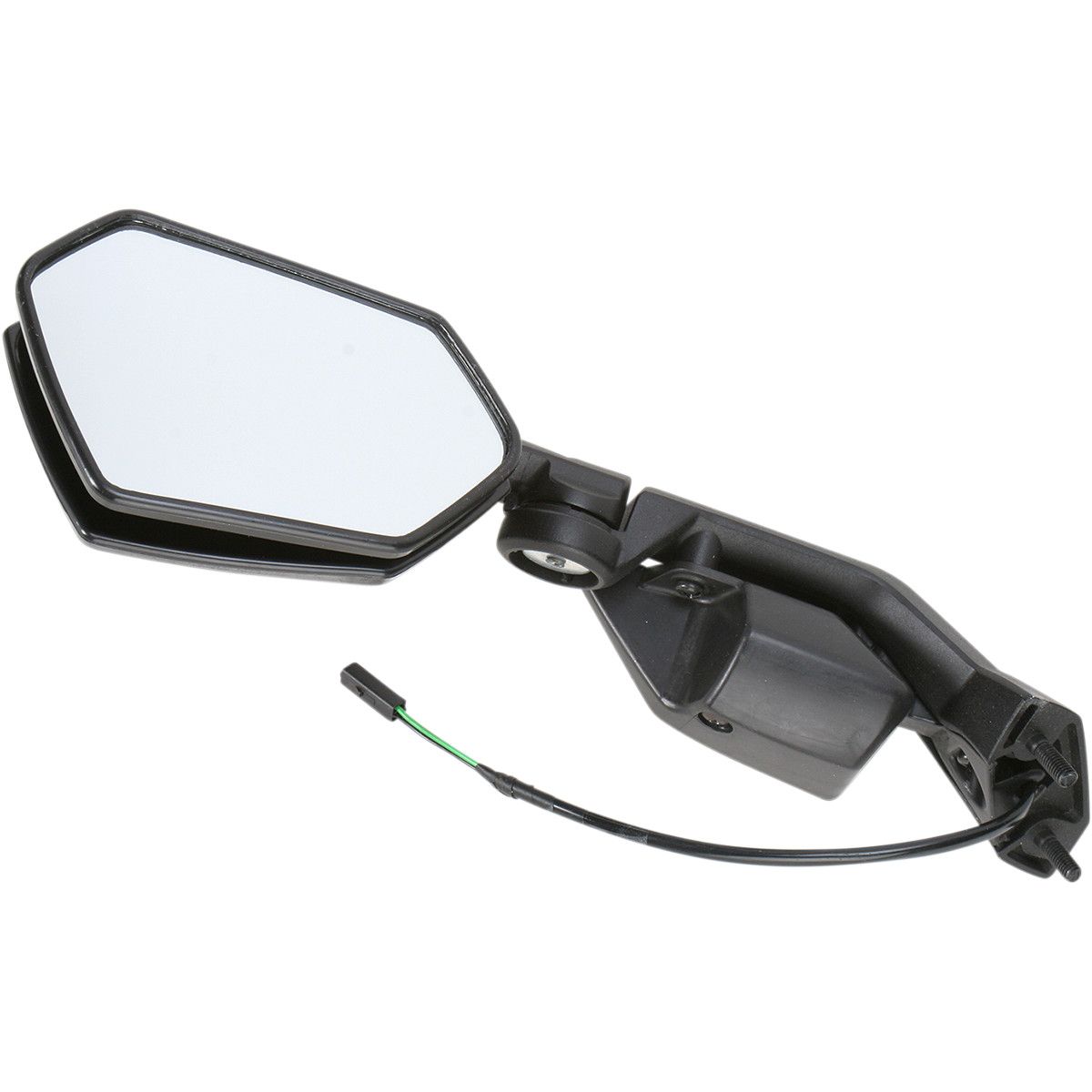 MIRROR KAWASAKI ZX-10R 08-10 LEFT (OEM:56001-0102) BLACK (ORIGINAL STYLE, HOMOLOGATED)
