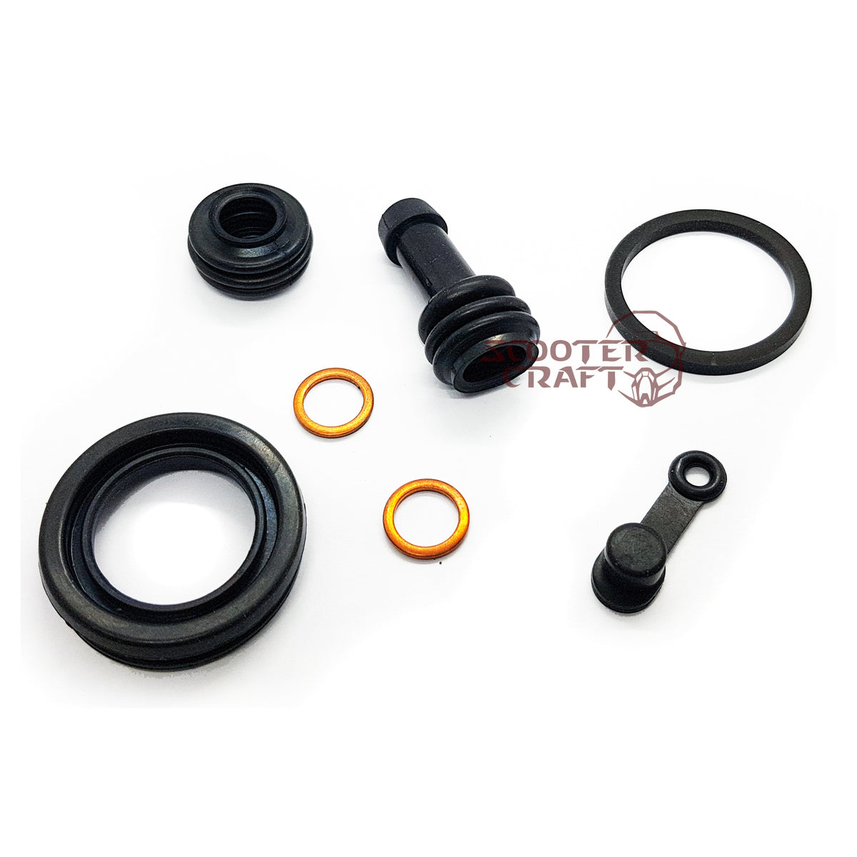 Front Brake Caliper Rebuild Kit Adly ATV 50 RS, 150 Sport, 300 Utility, 300 Crossroad, 320 Supermoto