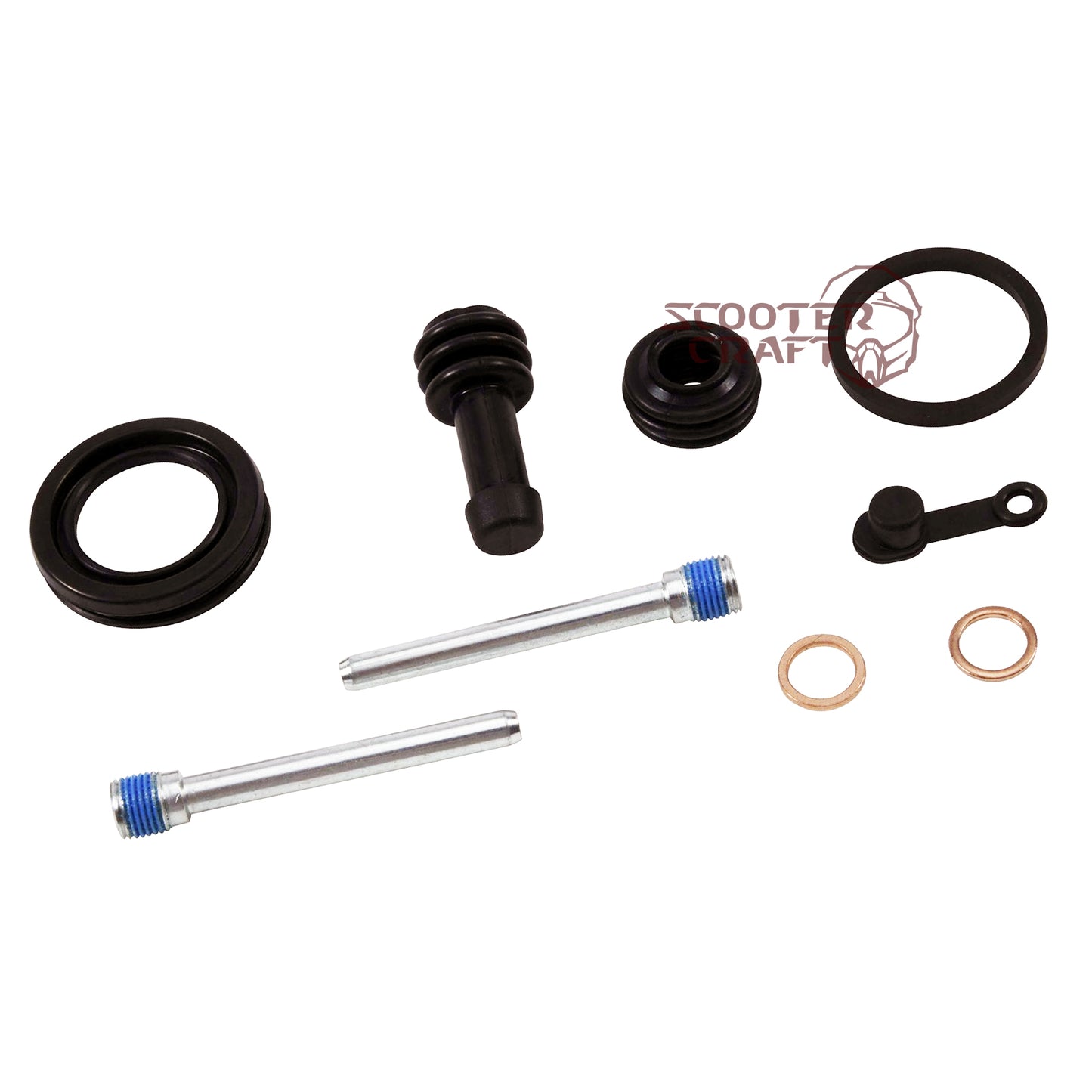 Front Brake Caliper Rebuild Kit Arctic Cat 250 2x4 06-09, DVX 250, 300 2x4 10-16, Alterra 300 17-24