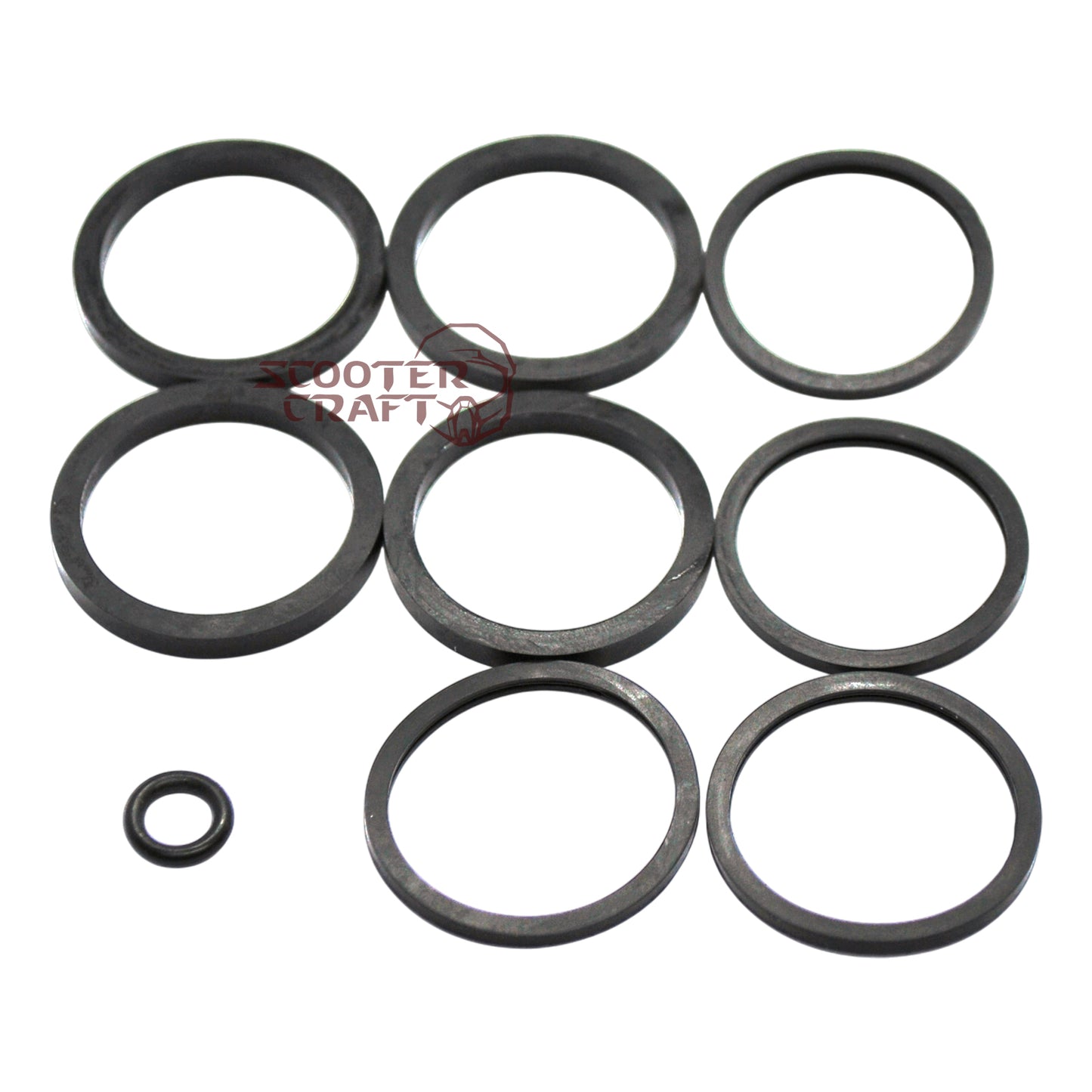 Front Brake Caliper Rebuild Kit SYM TL 500, TL 508, Maxsym 400 EFI, Max Sym 600i