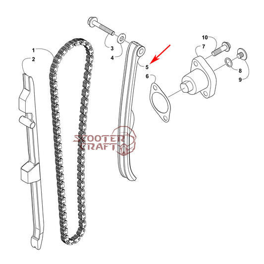 Timming Chain Guide Timing chain guides – ScooterCraft