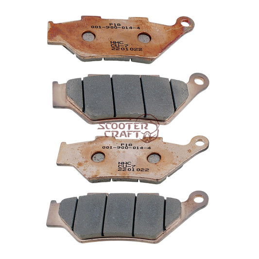 Front brake pads QJMotor SRT 550 X, genuine