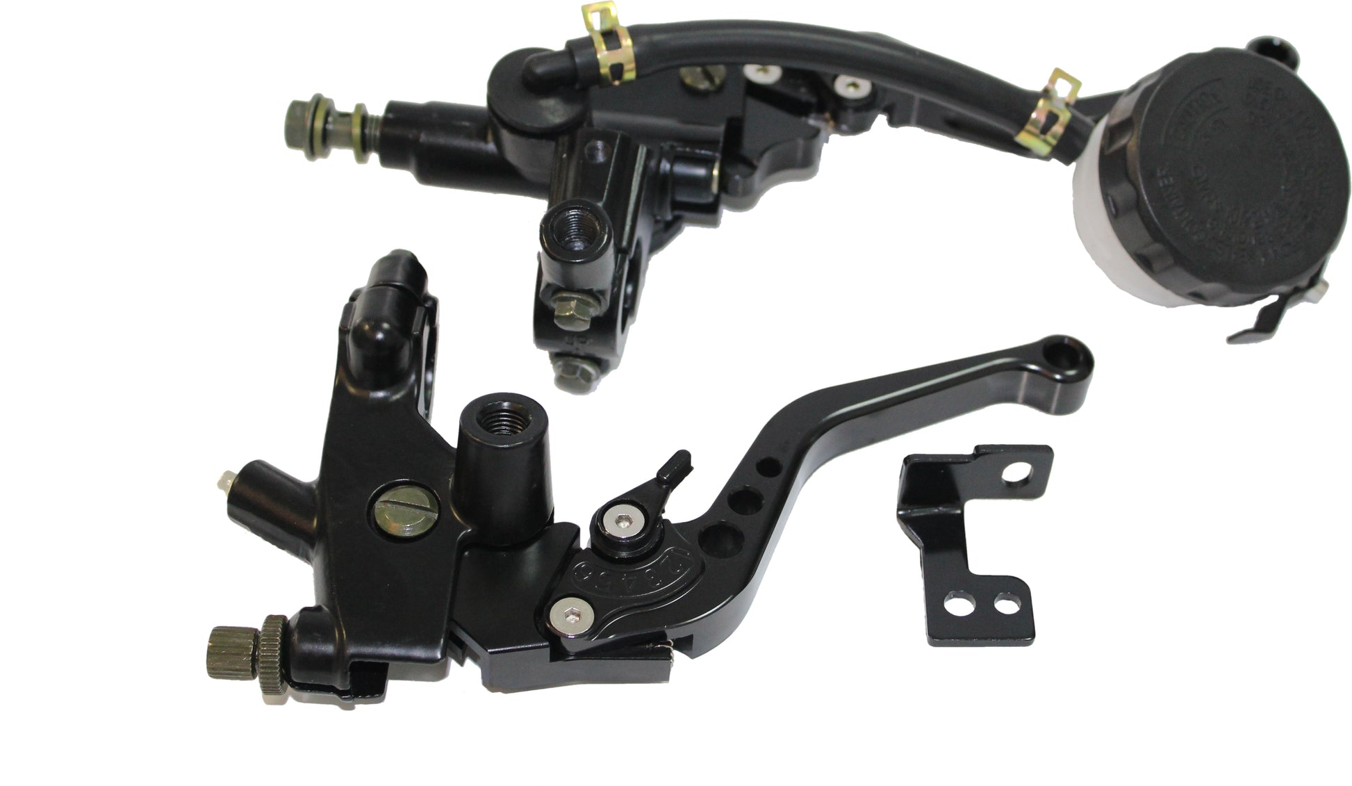 Clutch and brake levers with master cylinder black DHT000087
