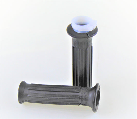 Throttle tube with rubber grip + left rubber grip Suzuki GN125 GN125000020
