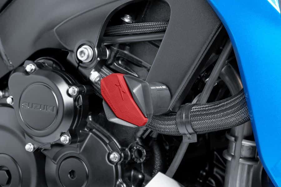 Rubbers for R12 crash pads red