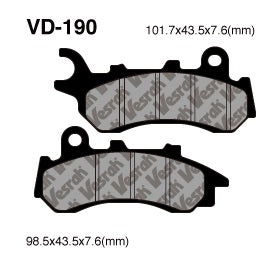 Brake pads VD-190 PCX125 2018–2019