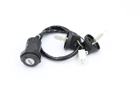 Ignition switch universal 2 positions 4 pins screw-in