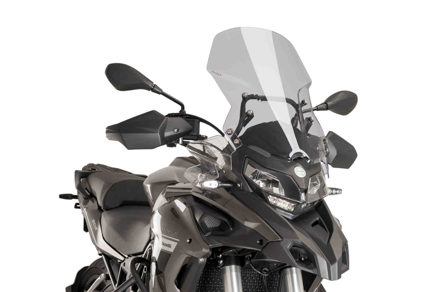 Touring screen for Benelli TRK 502,X 2016–2023 light smoke