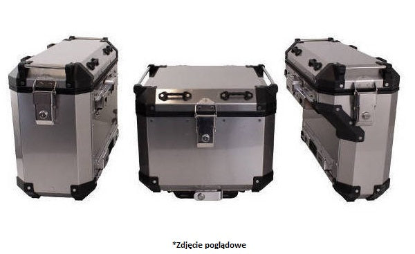 Set of 3 aluminum cases KTM 1050,1090,1190,1290 silver