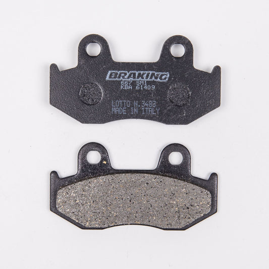 Brake pads semi-metallic 667SM1