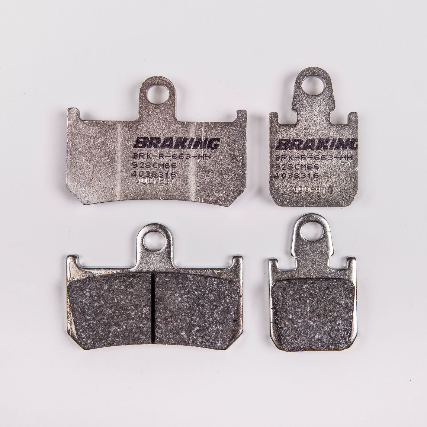 Brake pads semi-metallic Race 928CM66