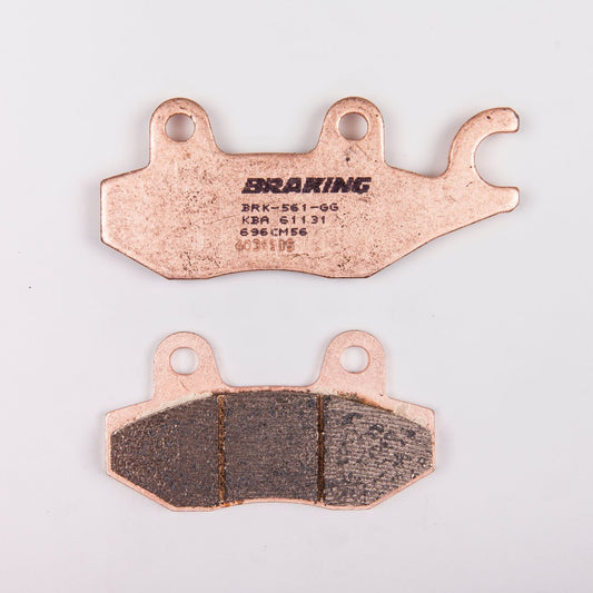 Brake pads sintered 696CM56 rear