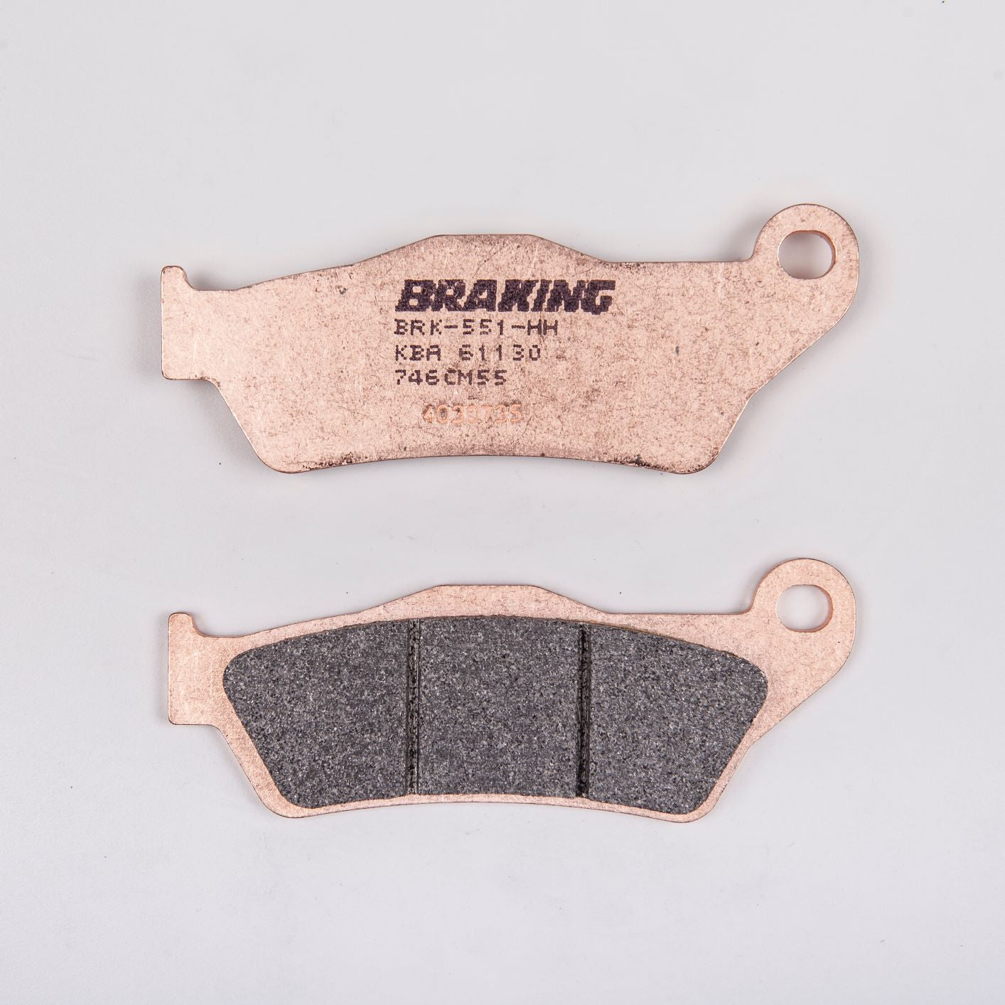 Brake pads sintered 746CM55 front