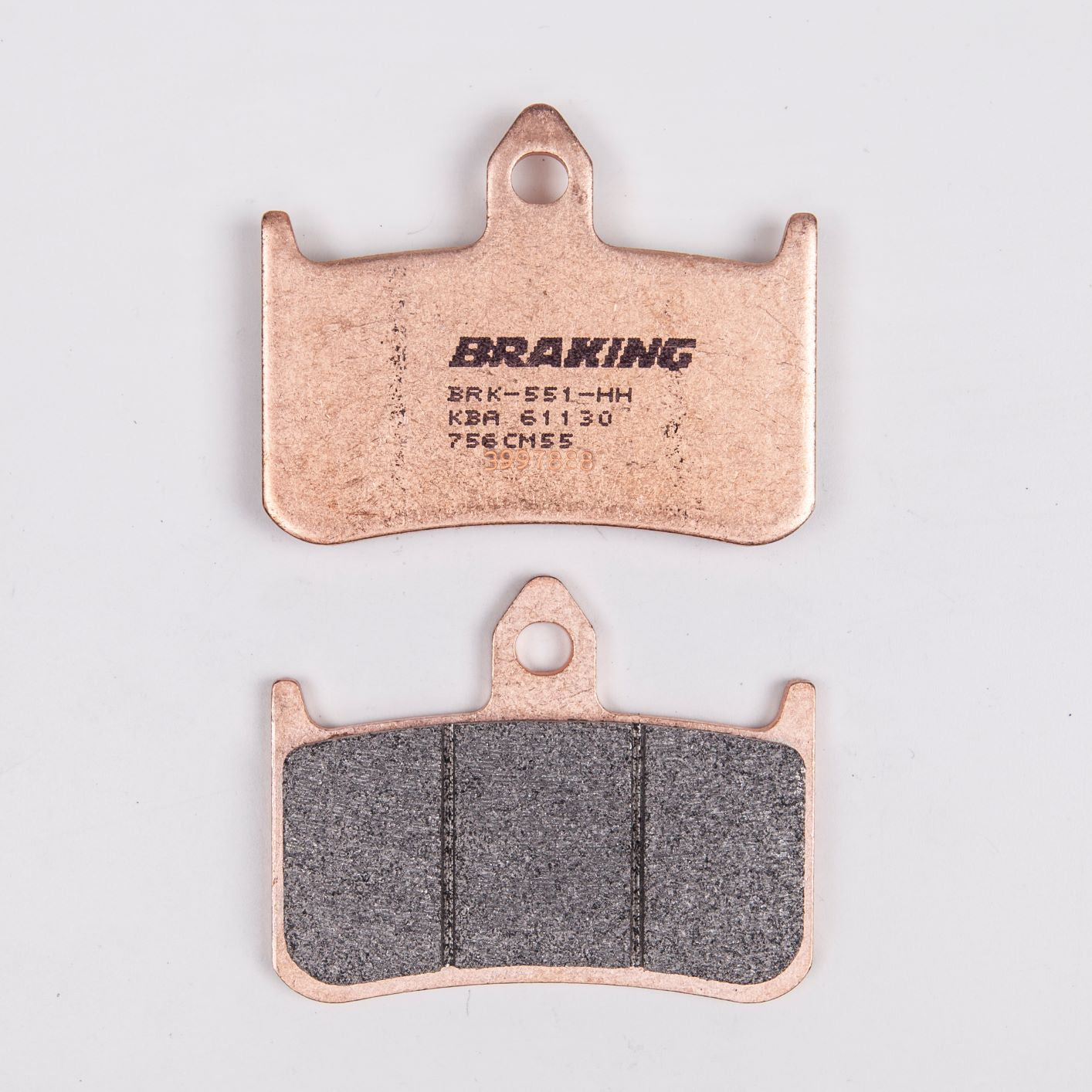 Brake pads sintered 756CM55 front