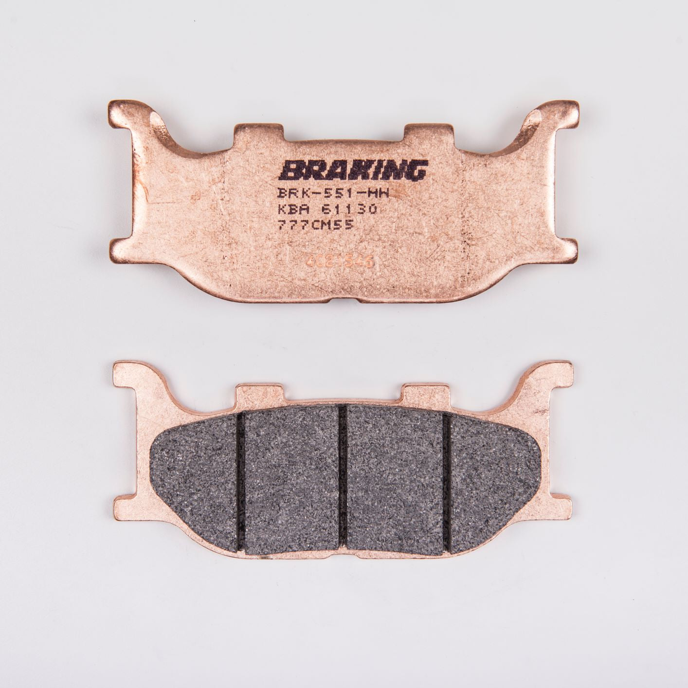 Brake pads sintered 777CM55 front