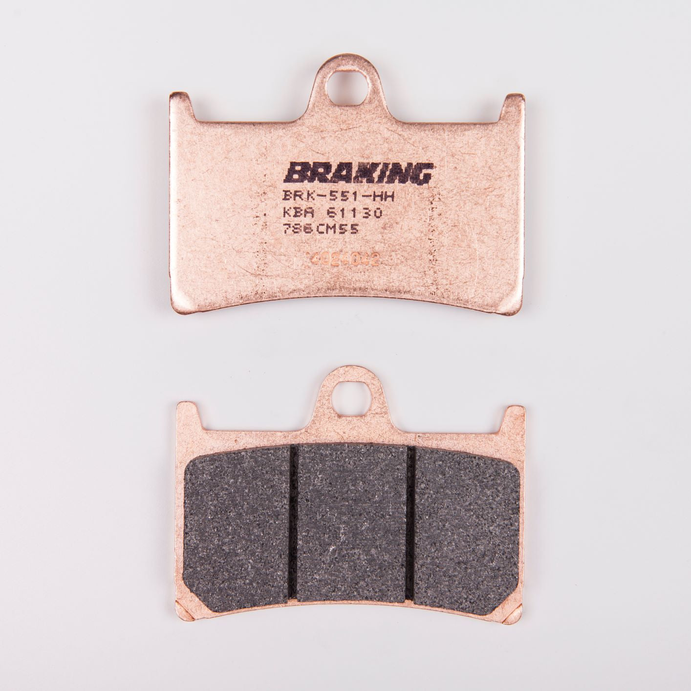 Brake pads sintered 786CM55 front