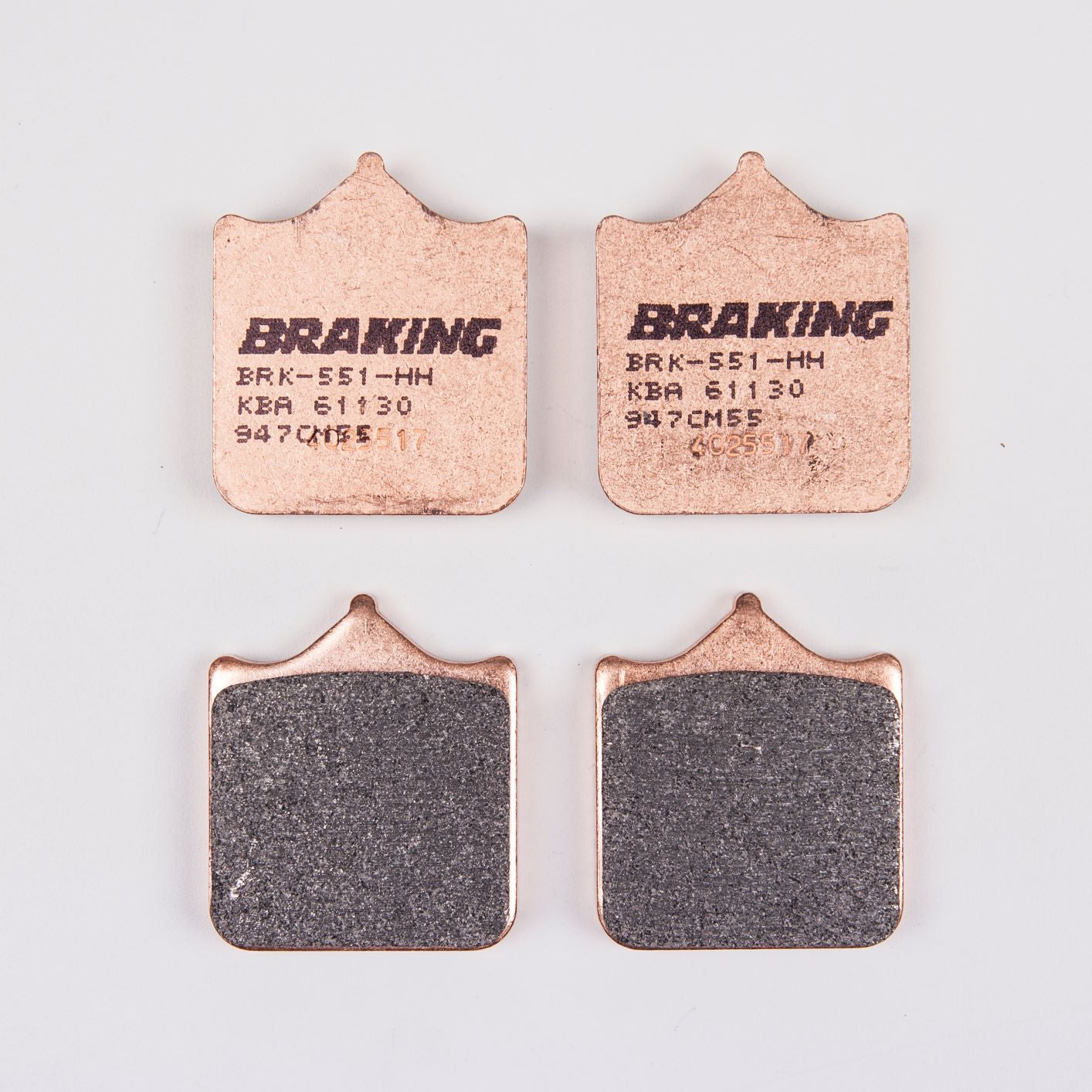 Brake pads sintered 947CM55 front