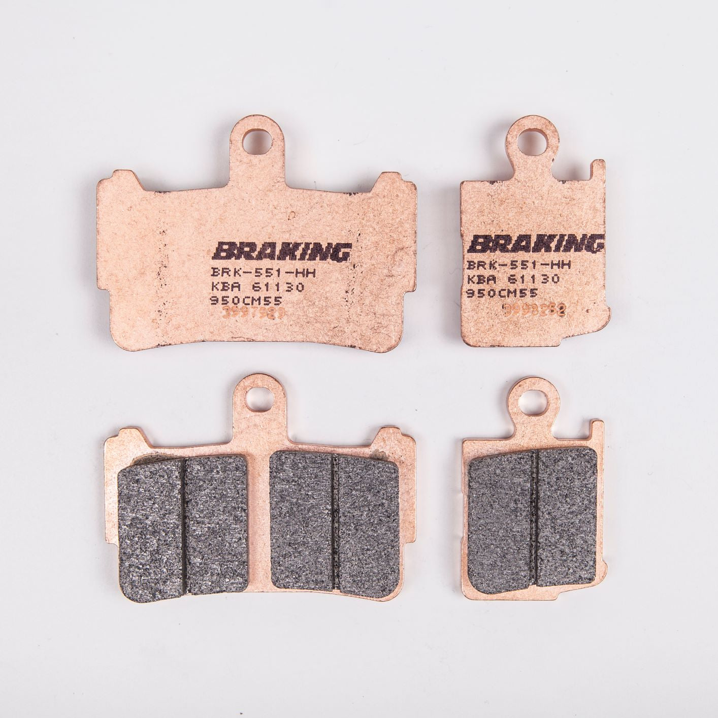 Brake pads sintered 950CM55 front