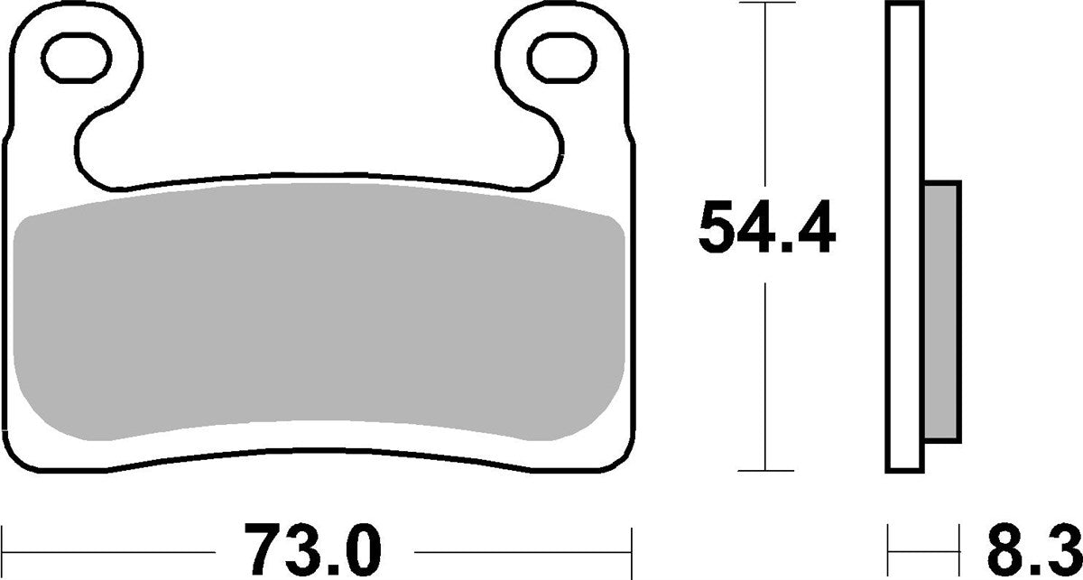 Brake pads sintered P50994