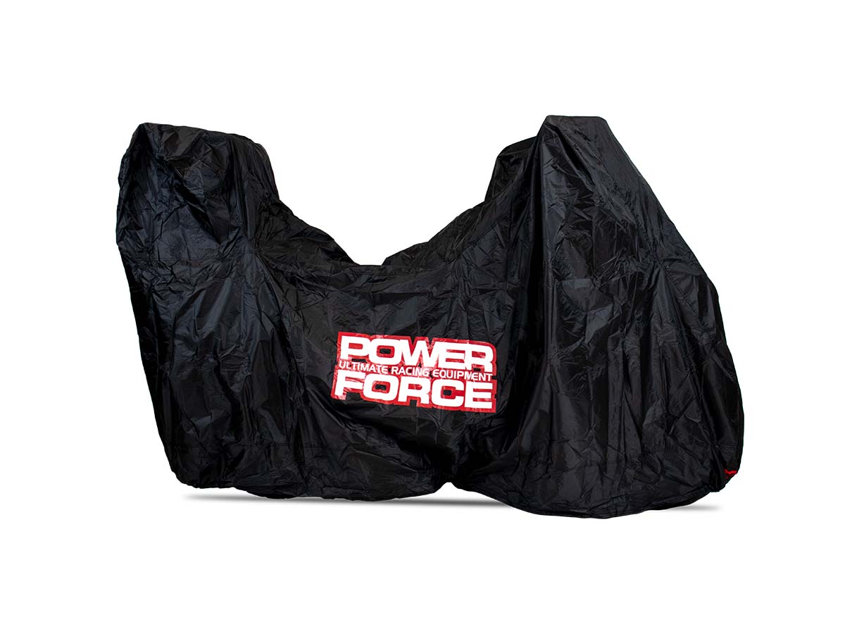 Motorcycle cover with top case size L