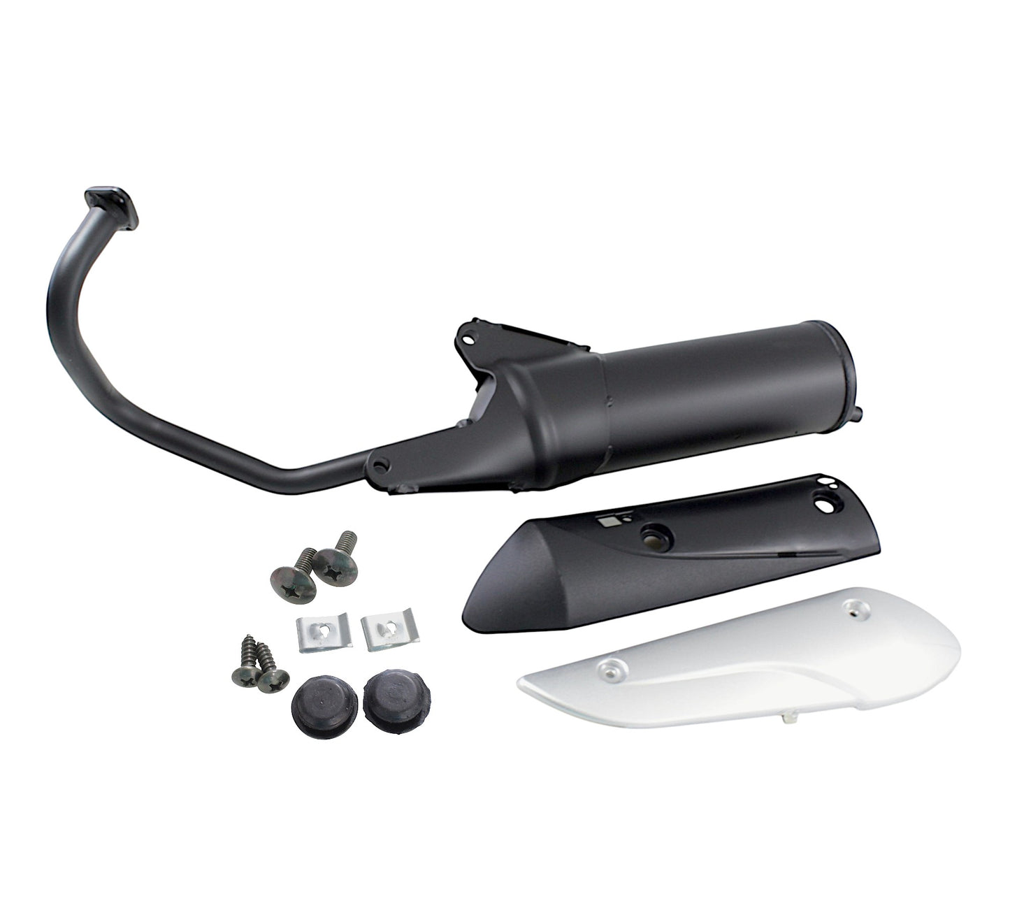 Muffler 4T GY6 10-inch wheel plastic cover