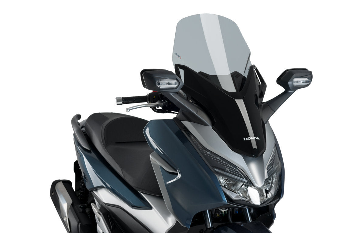 V-Tech screen for Honda Forza 125 2018–2020, 300 2018–2020 (Touring) light smoke
