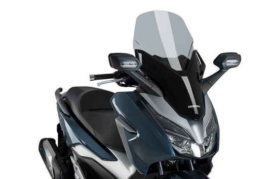 V-Tech screen for Honda Forza 125 2018–2020, 300 2018–2020 (Touring) light smoke
