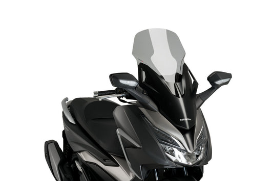 V-Tech screen for Honda Forza 350 2021 (Touring) light smoke