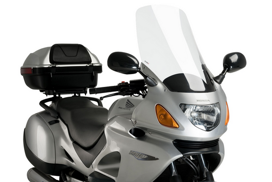 Touring screen for Honda NTV650V Deauville 1998–2005 clear