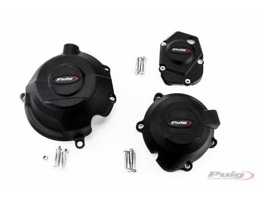 Engine cover guards for Kawasaki Z900 2017–2022 black
