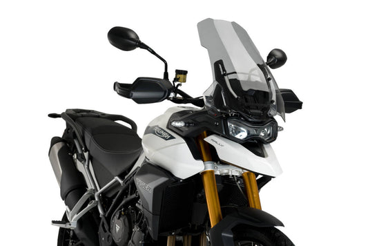 Touring screen for Triumph Tiger 900 2020–2023 light smoke