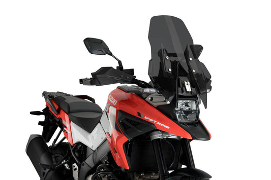 Touring screen for Suzuki DL1050 V-Strom 2020–2023 dark smoke