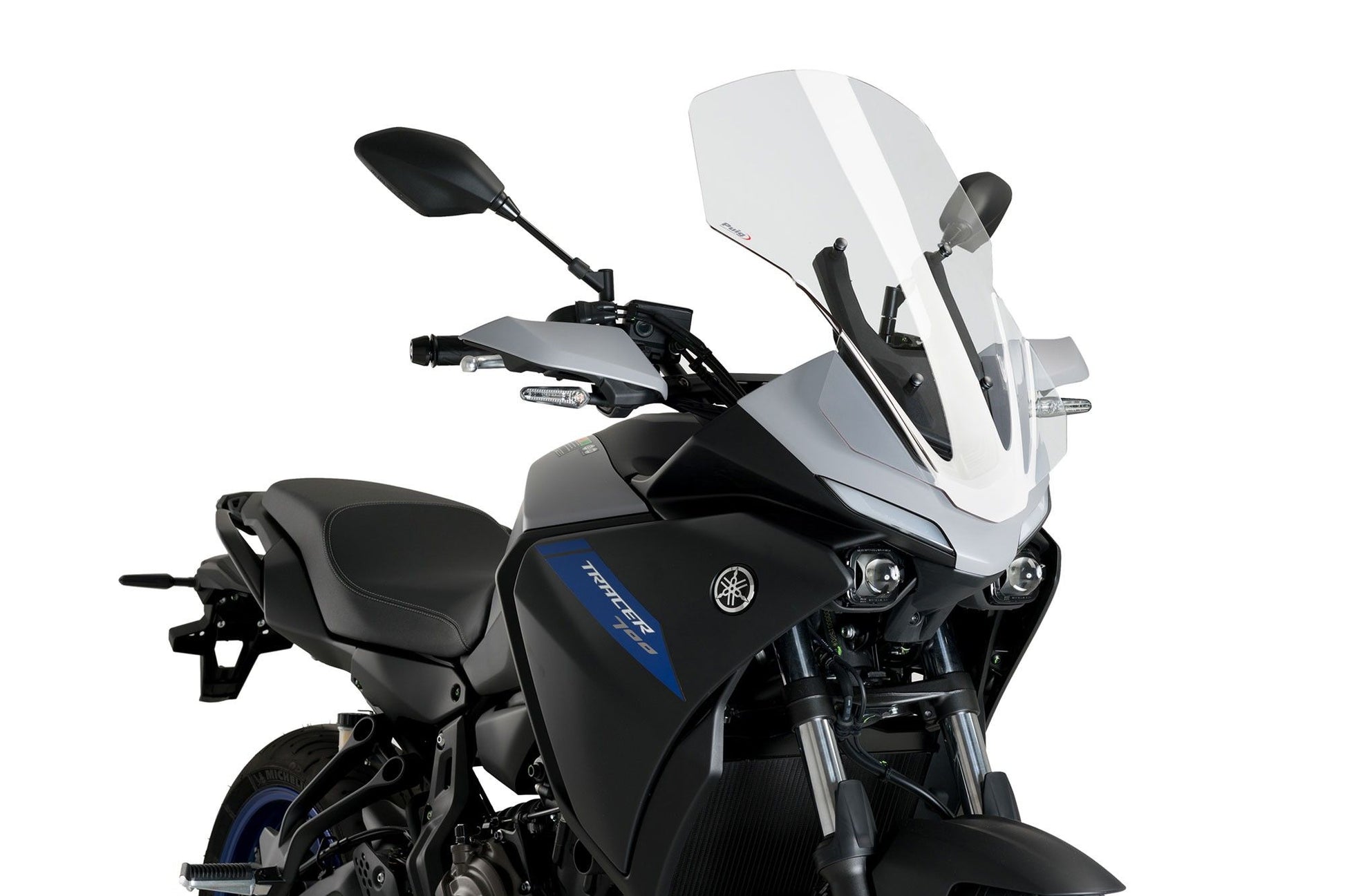 Touring screen for Yamaha Tracer 700,GT 2020–2023 clear