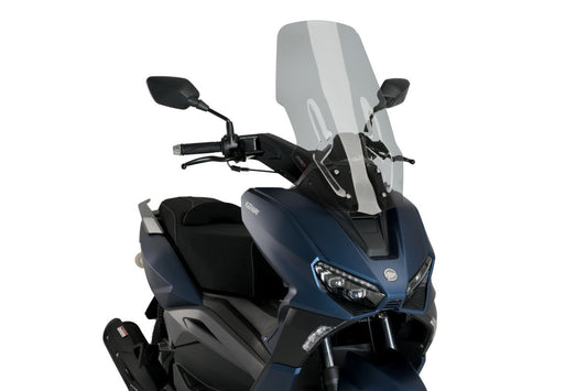 V-Tech screen for Keeway Vieste 2021 (Touring) light smoke