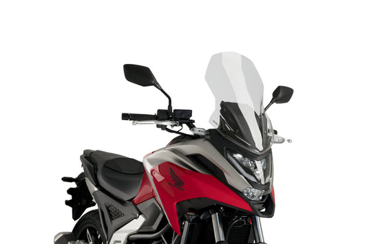 Touring screen for Honda NC750X 2021–2023 clear